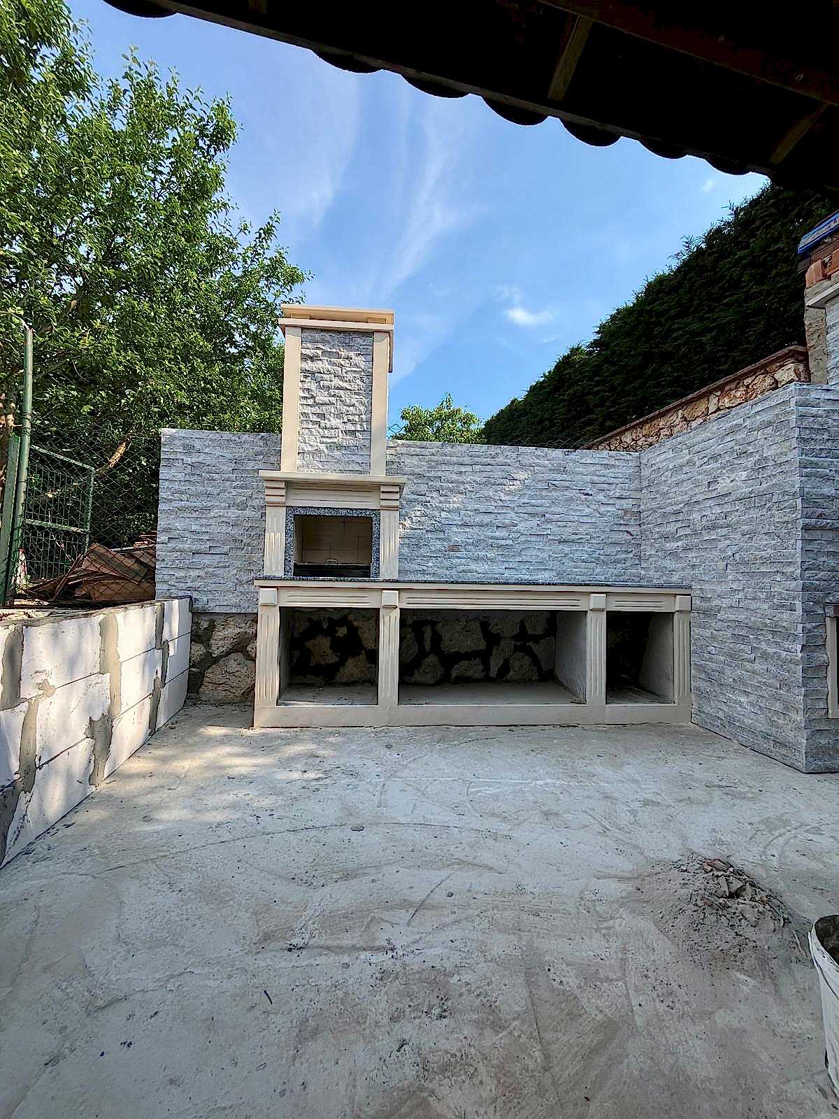 ''Doğal Taş Barbekü - Hem Şık Hem Dayanıklı ''